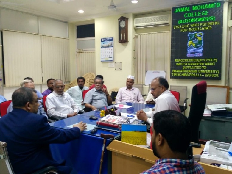 Dr. Ruknudin’s visit and discussion with JMC Team