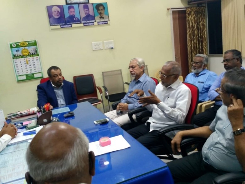 Dr. Ruknudin’s visit and discussion with JMC Team